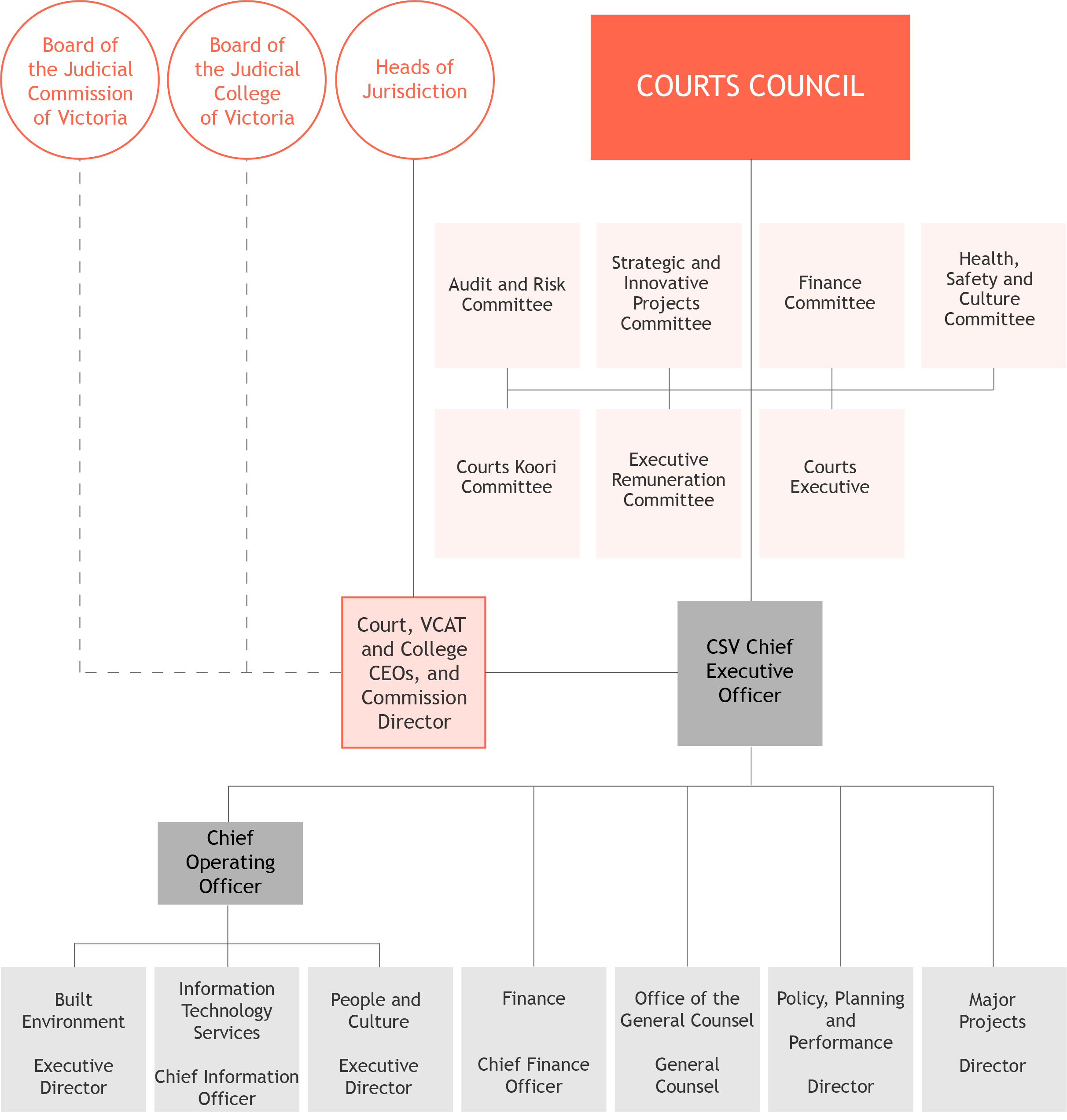 CSV Governance Chart