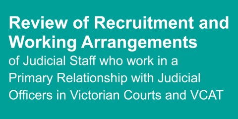 Review of Recruitment and Working Arrangements of Judicial Staff Who Work in a Primary Relationship